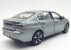 1:18 Scale Gray Diecast 2022 Peugeot 408 Car Model