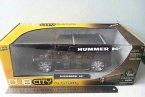 Black 1:18 Scale JADA Diecast Hummer H2 Model