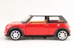 1:32 Scale Kids Red / Yellow / Green Diecast Mini Cooper Toy