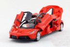 Kids Long Size Red / Purple / Yellow Diecast Ferrari Toy