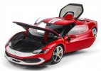 1:18 Bburago Diecast Ferrari 296 GTB Assetto Fiorano Model