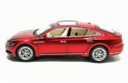 Red / Golden / Black / White 1:32 Scale Kids Diecast VW CC Toy