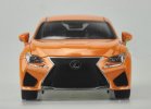 1:18 Scale Orange / Blue / White Diecast Lexus RC F Model