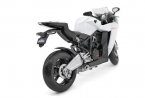 White / Black 1:10 Welly Diecast KTM RC8R 1190 Motorcycle Model