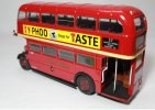 1:50 Scale Red Fashionable Transport Double Decker London Bus