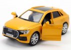 White / Blue / Yellow 1:36 Scale Kids Diecast Audi Q8 SUV Toy
