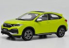 1:18 Scale Yellow / Blue Diecast 2019 Honda XR-V SUV Model