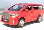 Red /Black /White / Blue Kids 1:32 Scale Diecast Toyota Alphard