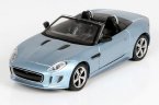 Kids White / Orange / Blue Diecast Jaguar F-Type Roadster Toy