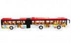 Yellow / Red / White Articulated Design BeiJing City Bus Toy