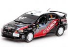 1:43 Black NO.5 Diecast Mitsubishi Lancer Evolution X Model