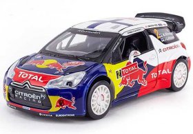 1:26 Scale Kids NO.2 Diecast 2013 WRC Citroen DS3 Toy