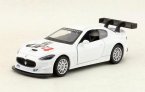 Kids 1:43 Scale Blue / White Diecast Maserati MC GT4 Toy