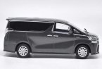 Gray / White / Black / Blue 1:30 Diecast Toyota Vellfire Model