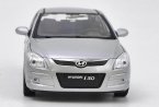 1:24 Scale Welly Silver Diecast Hyundai I30 Model