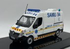 1:43 Scale White NOREV Diecast Renault Master Van Model