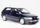 Deep Blue 1:18 Scale NOREV Diecast 1991 VW Golf VR6 Model