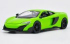 1:24 White / Green / Red Welly Diecast McLaren 675LT Model