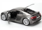 Blue / Gray 1:24 Scale Maisto Diecast Audi R8 V10 Plus Model