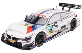 1:18 Scale NO.100 White Diecast 2016 BMW M4 DTM Model