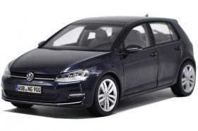 1:18 Scale Blue Norev Diecast VW Golf 7 Model