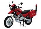 Red / Blue / Yellow 1:12 Scale Diecast BMW F650GS Model