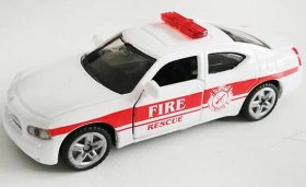 Kids White-Red SIKU 1468 Fire Engine Diecast Dodge Car Toy