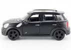 1:36 Scale Kid Matte Black Diecast Mini Cooper S Countryman Toy