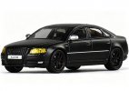 Matte Black 1:64 Scale Diecast 2006-2010 Audi S8 D3 Car Model