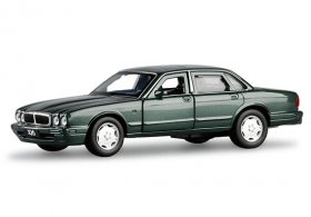 Kids 1:36 Scale Red / Black / Dark Green Diecast Jaguar XJ6 Toy