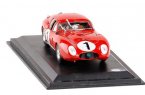 Red 1:43 Diecast 1957 Maserati 450 S 24h Du Manss Model