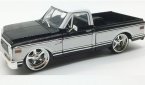 1:24 Orange / Black Jada Diecast 1972 Chevrolet Pickup Model