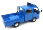 1:32 Scale White / Yellow / Blue Isuzu Light Truck Toy