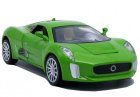 Green / Red / Yellow / Black Kids 1:32 Diecast Jaguar C-X75 Toy