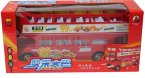 Large Scale Red Kids Electric London Double-decker Bus Toy