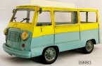 Pure Handmade Large Scale Blue-Yellow Bus Model