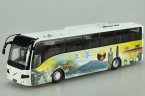 1:42 Scale China Tourism JiangSu Diecast Volvo 9300 Bus Model