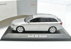 1:43 Black / Silver Minichamps Diecast Audi A6 Avant Model