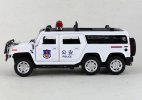 Police 1:32 Kids Army Green /Black /White Diecast Hummer H2 Toy