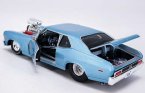 Maisto 1:24 Scale Blue Diecast Chevrolet Nova SS Coupe Model