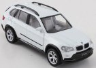 Kids 1:32 Blue / White / Cyan /Champagne Diecast BMW X5 SUV Toy