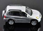 Silver 1:64 Scale HighSpeed Diecast Toyota RAV4 Model