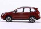 Wine Red 1:43 Scale Diecast 2014 Subaru Forester SUV Model