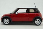 1:24 Welly Yellow / Red Diecast Mini Cooper Model