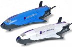 Gray / Blue / White Kids Die-Cast Space Shuttle Toy