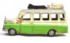 Medium Scale Blue / Green Tinplate Big Nose Bus Model