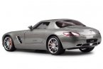 White / Red /Gray Welly Diecast Mercedes Benz SLS AMG Car Model