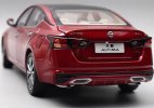 1:18 Scale Red Diecast 2019 Nissan Altima Car Model