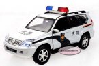 Red / White Kids 1:32 Diecast Toyota Land Cruiser Prado Toy