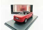 Silver / Red 1:43 Scale Resin 1986 Audi A4 Cabriolet Model